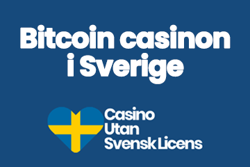 Bitcoin casinon i Sverige